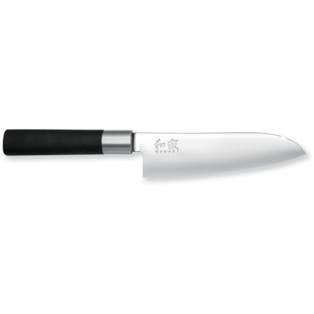 KAÏ - WASABI BLACK - Santoku 16,5 cm - 6716S