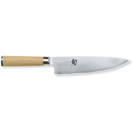KAÏ - SHUN CLASSIC WHITE- Couteau de Chef 20 cm - DM-0706W