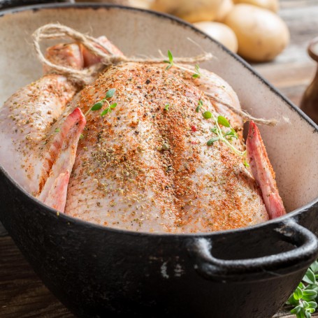 Dinde farcie à base de volaille