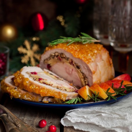 Filet de dinde farci à base de volaille